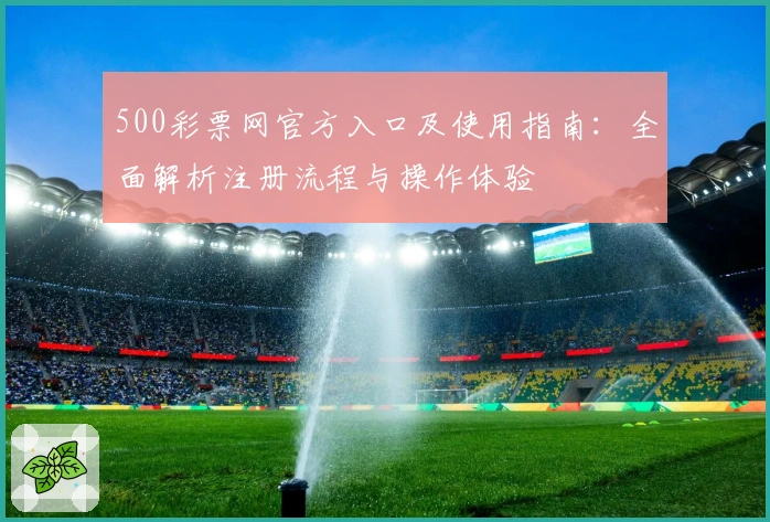 500彩票网官方入口及使用指南：全面解析注册流程与操作体验