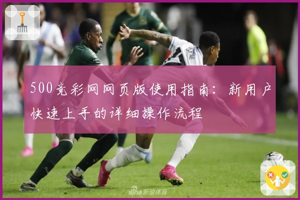 500竞彩网网页版使用指南：新用户快速上手的详细操作流程