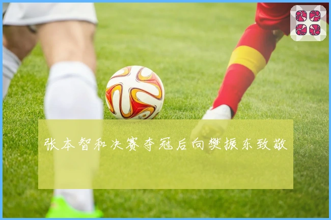 张本智和决赛夺冠后向樊振东致敬